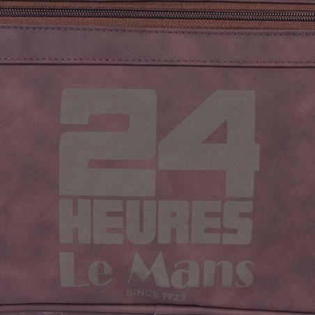 24H du Mans | Sac de voyage homme édition spéciale centenaire | Bagage Le Mans 24h marron