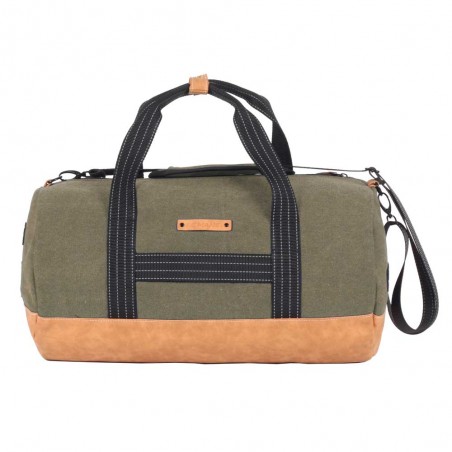 Sac polochon 24H LE MANS "Légende" vert kaki | Sac de voyage tendance homme sport automobile 24 heures du Mans officiel Sac polochon 24H LE MANS "Légende" vert kaki | Sac de voyage tendance homme sport automobile 24 heures du Mans officiel