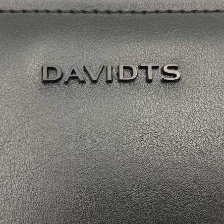 DAVIDTS | Conférencier à anneaux "Oran" noir | Porte-documents avec pochette tablette DAVIDTS | Conférencier à anneaux "Oran" noir | Porte-documents avec pochette tablette