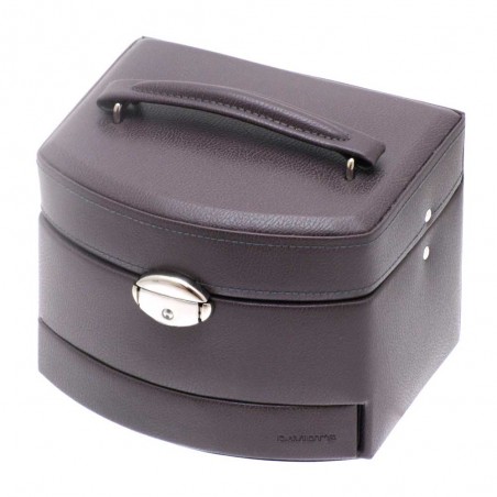 DAVIDTS | Coffret à bijoux "Automatic" gris foncé | Boîte à bijoux femme pas cher DAVIDTS | Coffret à bijoux "Automatic" gris foncé | Boîte à bijoux femme pas cher