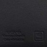 Katana | Portefeuille petit européen en cuir noir | Porte-cartes sécurisé pour homme petit format pas cher Katana | Portefeuille petit européen en cuir noir | Porte-cartes sécurisé pour homme petit format pas cher