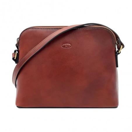Katana | Sac porté croisé en cuir marron | Sac bandoulière femme de qualité pas cher Katana | Sac porté croisé en cuir marron | Sac bandoulière femme de qualité pas cher