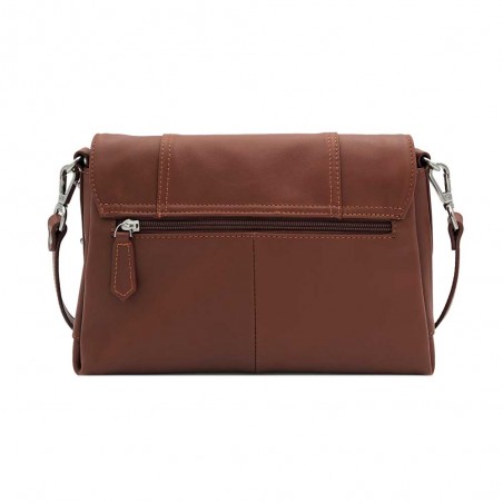 Katana | Sac bandoulière en cuir "Ariane" marron | Sac femme porté croisé moderne pas cher Katana | Sac bandoulière en cuir "Ariane" marron | Sac femme porté croisé moderne pas cher