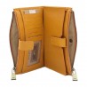 Portefeuille femme medium en cuir KATANA jaune | Porte-monnaie porte-cartes femme taille moyenne pratique pas cher Portefeuille femme medium en cuir KATANA jaune | Porte-monnaie porte-cartes femme taille moyenne pratique pas cher