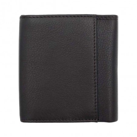 Serge Blanco | Porte-monnaie et cartes en cuir homme "Vancouver" marron foncé | Petit portefeuille pas cher Serge Blanco | Porte-monnaie et cartes en cuir homme "Vancouver" marron foncé | Petit portefeuille pas cher