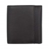 Serge Blanco | Porte-monnaie et cartes en cuir homme "Vancouver" marron foncé | Petit portefeuille pas cher Serge Blanco | Porte-monnaie et cartes en cuir homme "Vancouver" marron foncé | Petit portefeuille pas cher