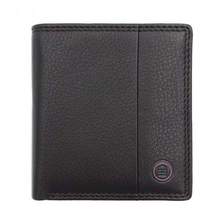 Serge Blanco | Porte-monnaie et cartes en cuir homme "Vancouver" marron foncé | Petit portefeuille pas cher Serge Blanco | Porte-monnaie et cartes en cuir homme "Vancouver" marron foncé | Petit portefeuille pas cher