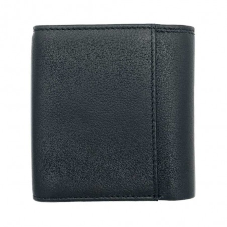 Serge Blanco | Porte-monnaie et cartes en cuir homme "Vancouver" noir | Petit portefeuille pas cher Serge Blanco | Porte-monnaie et cartes en cuir homme "Vancouver" noir | Petit portefeuille pas cher