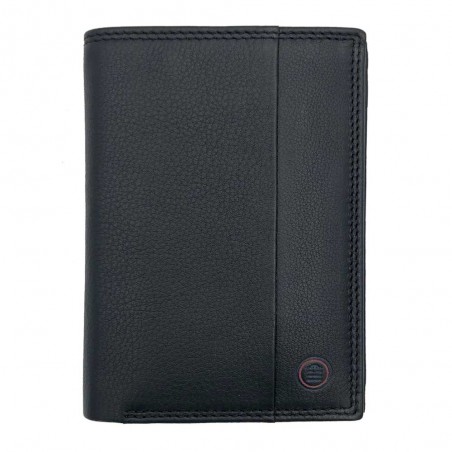 Serge Blanco | Portefeuille en cuir homme "Vancouver" noir | Maroquinerie pour homme en cuir pas cher Serge Blanco | Portefeuille en cuir homme "Vancouver" noir | Maroquinerie pour homme en cuir pas cher