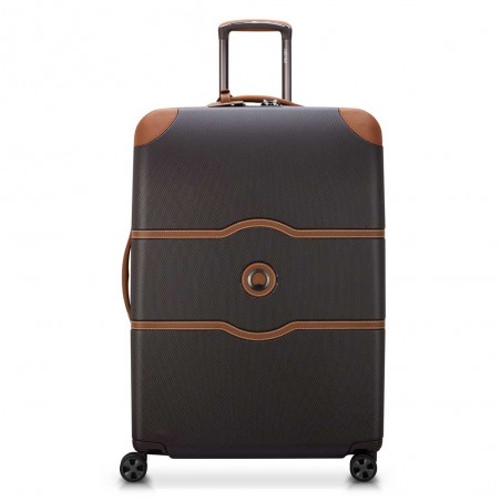 DELSEY Paris | Valise soute L 76cm Chatelet Air 2.0 marron | Grande valise élégante femme