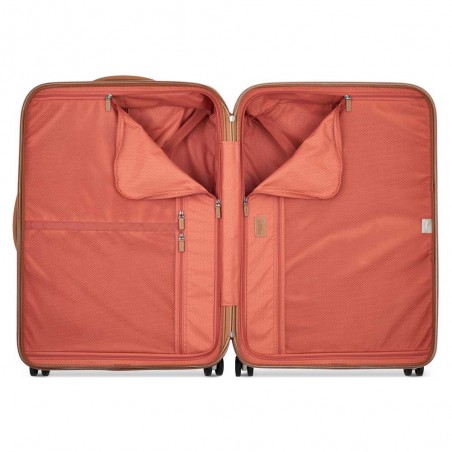 DELSEY Paris | Valise soute L 76cm Chatelet Air 2.0 blanc angora | Grande valise élégante femme