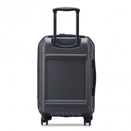 DELSEY Paris | Valise cabine extensible Rempart gris anthracite | Valise homme style malle design