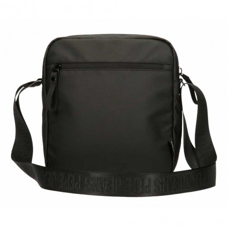 Sacoche tablette homme PEPE JEANS "Hoxton" noir | Sac porté croisé pour iPad tendance pas cher