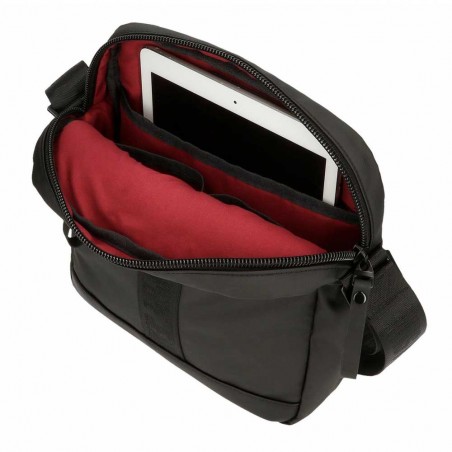 Sacoche tablette homme PEPE JEANS "Hoxton" noir | Sac porté croisé pour iPad tendance pas cher Sacoche tablette homme PEPE JEANS "Hoxton" noir | Sac porté croisé pour iPad tendance pas cher