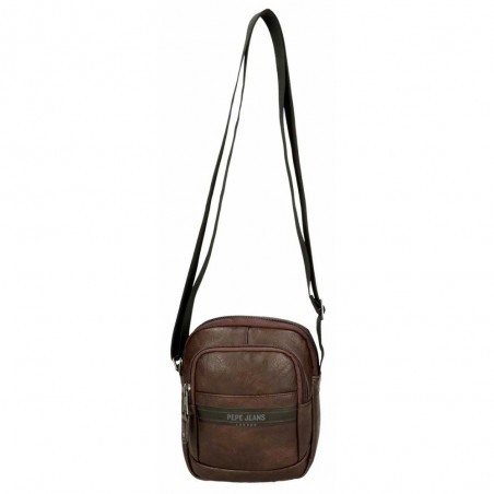 Sacoche homme PEPE JEANS "Horley" marron | Pochette porté croisé tendance pas cher Sacoche homme PEPE JEANS "Horley" marron | Pochette porté croisé tendance pas cher