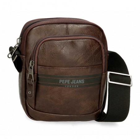 Sacoche homme PEPE JEANS "Horley" marron | Pochette porté croisé tendance pas cher Sacoche homme PEPE JEANS "Horley" marron | Pochette porté croisé tendance pas cher
