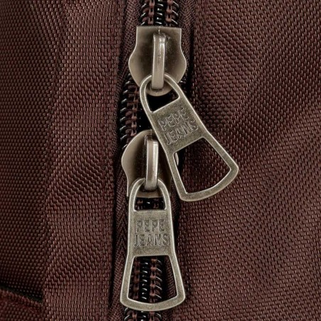 Sacoche homme PEPE JEANS "Horley" marron | Pochette porté croisé tendance pas cher Sacoche homme PEPE JEANS "Horley" marron | Pochette porté croisé tendance pas cher