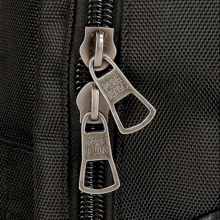 Sacoche homme PEPE JEANS "Horley" noir | Pochette porté croisé tendance pas cher Sacoche homme PEPE JEANS "Horley" noir | Pochette porté croisé tendance pas cher