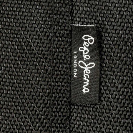 Sacoche homme PEPE JEANS "Horley" noir | Pochette porté croisé tendance pas cher