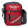 Sacoche homme Pepe Jeans "Clark" bordeaux marine | Sac porté travers style sport pas cher Sacoche homme Pepe Jeans "Clark" bordeaux marine | Sac porté travers style sport pas cher