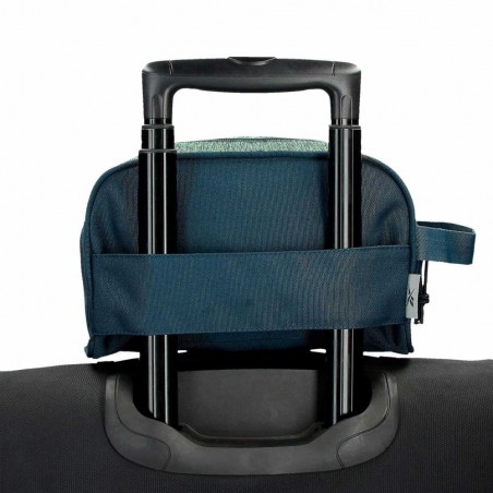 Trousse de toilette REEBOK "Summerville" bleu/fluo | Nécessaire de voyage homme style sportif ado garçon Trousse de toilette REEBOK "Summerville" bleu/fluo | Nécessaire de voyage homme style sportif ado garçon