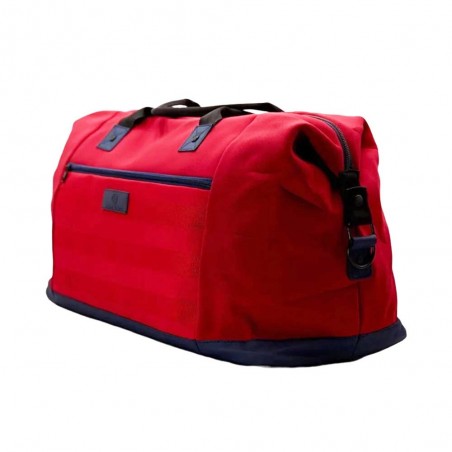 Sac de voyage homme SERGE BLANCO "Cape Town" rouge | Bagage week-end style sportif rugby