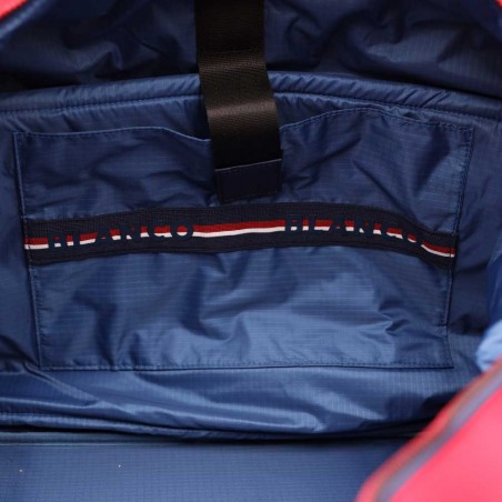 Sac de voyage homme SERGE BLANCO "Cape Town" rouge | Bagage week-end style sportif rugby