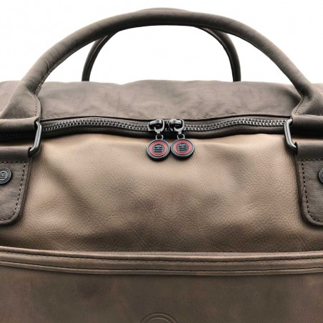 Serge Blanco | Sac de voyage homme Passenger marron | Bagage style sportif chic rugby grande taille