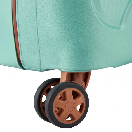 Delsey | Valise cabine 4 roues 55cm "Moncey" slim amande | Bagage taille cabine rigide robuste pas cher Delsey | Valise cabine 4 roues 55cm "Moncey" slim amande | Bagage taille cabine rigide robuste pas cher