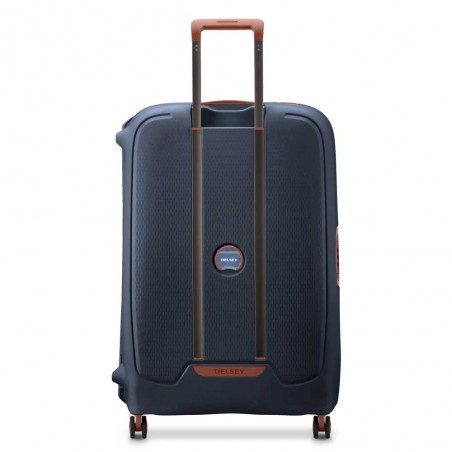 DELSEY | Valise soute L 76cm Moncey bleu encre | Grand bagage soute solide pas cher