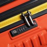 DELSEY Paris | Valise cabine extensible Rempart orange | Valise homme style malle design DELSEY Paris | Valise cabine extensible Rempart orange | Valise homme style malle design