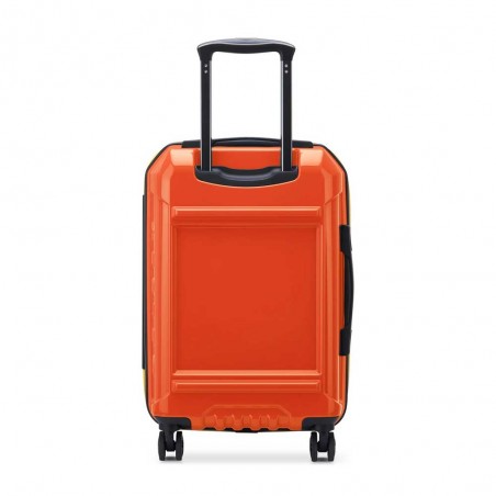 DELSEY Paris | Valise cabine extensible Rempart orange | Valise homme style malle design DELSEY Paris | Valise cabine extensible Rempart orange | Valise homme style malle design