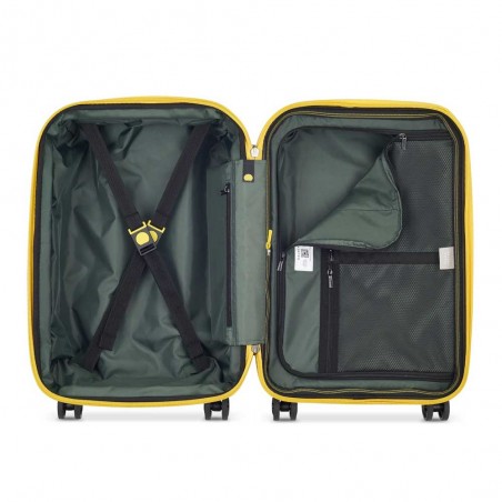 DELSEY Paris | Valise cabine extensible Rempart orange | Valise homme style malle design DELSEY Paris | Valise cabine extensible Rempart orange | Valise homme style malle design