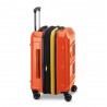 DELSEY Paris | Valise cabine extensible Rempart orange | Valise homme style malle design DELSEY Paris | Valise cabine extensible Rempart orange | Valise homme style malle design