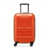 DELSEY Paris | Valise cabine extensible Rempart orange | Valise homme style malle design DELSEY Paris | Valise cabine extensible Rempart orange | Valise homme style malle design