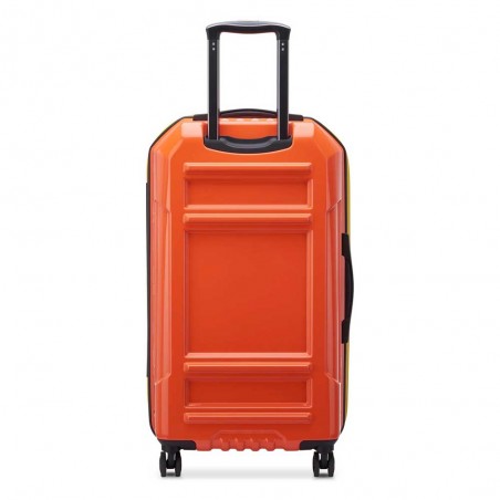 DELSEY Paris | Valise soute L extensible trunk Rempart orange | Bagage homme design