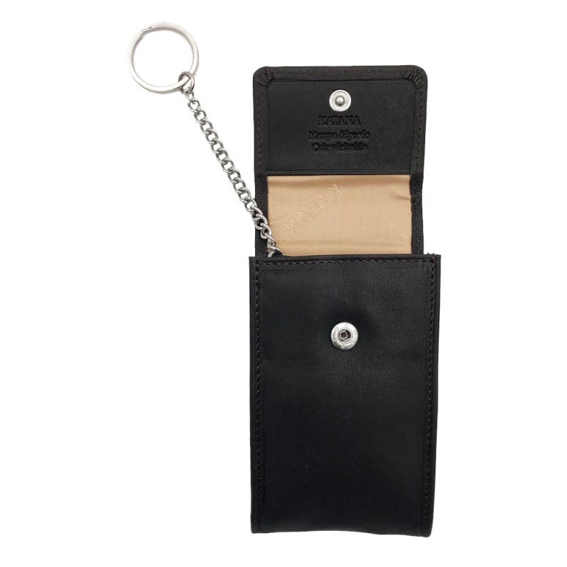 Porte Clé Cuir Mini Pochette