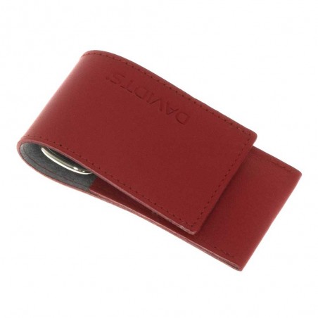 Set manucure cuir "Siena" S rouge | Kit manucure de voyage ustensiles Solingen fabriqué en Allemagne haute qualité