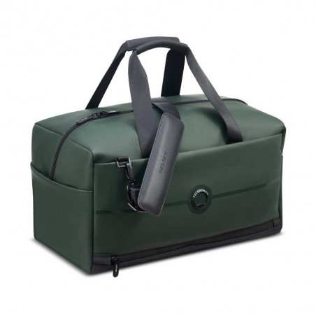 DELSEY Sac de voyage XS "Turenne" vert foncé | Sac 24H sport et loisirs étanche pas cher