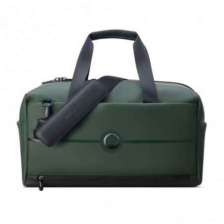 DELSEY Sac de voyage XS "Turenne" vert foncé | Sac 24H sport et loisirs étanche pas cher