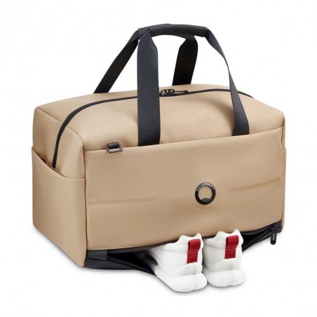 DELSEY Sac de voyage XS "Turenne" beige | Sac 24H sport et loisirs étanche pas cher