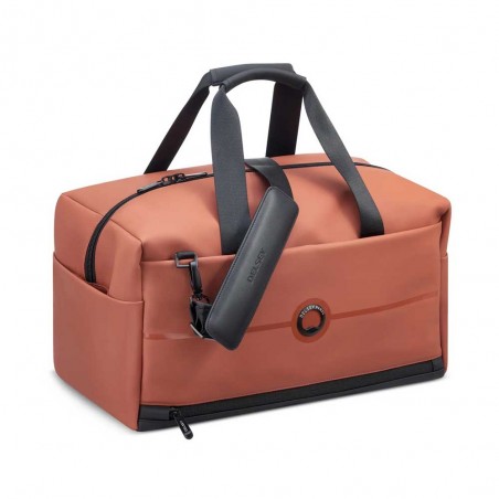 DELSEY Sac de voyage XS "Turenne" brique | Sac 24H sport et loisirs étanche pas cher