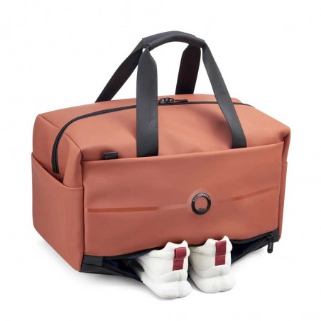 DELSEY Sac de voyage XS "Turenne" brique | Sac 24H sport et loisirs étanche pas cher DELSEY Sac de voyage XS "Turenne" brique | Sac 24H sport et loisirs étanche pas cher