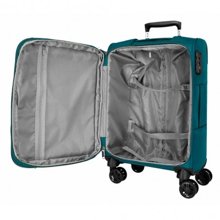 Valise cabine extensible MOVOM "Atlanta" vert | Bagage semi-rigide textile pas cher