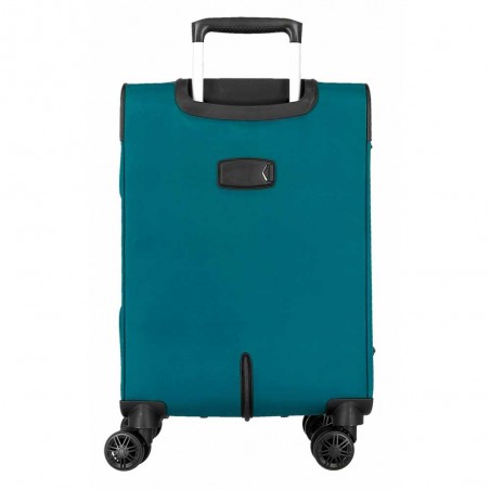 Valise cabine extensible MOVOM "Atlanta" vert | Bagage semi-rigide textile pas cher