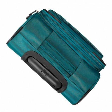 Valise cabine extensible MOVOM "Atlanta" vert | Bagage semi-rigide textile pas cher