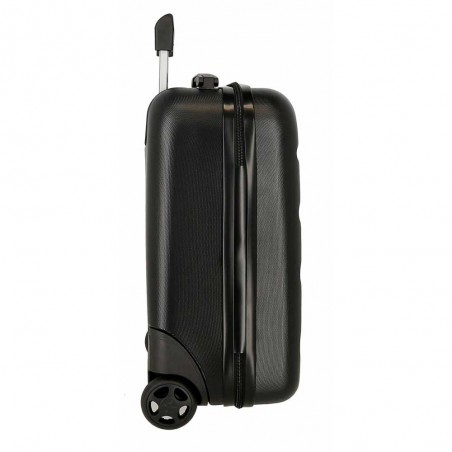 Valise cabine petit format ROLL ROAD "Flex" noir | Bagage spécial vol low cost easyjet pas cher
