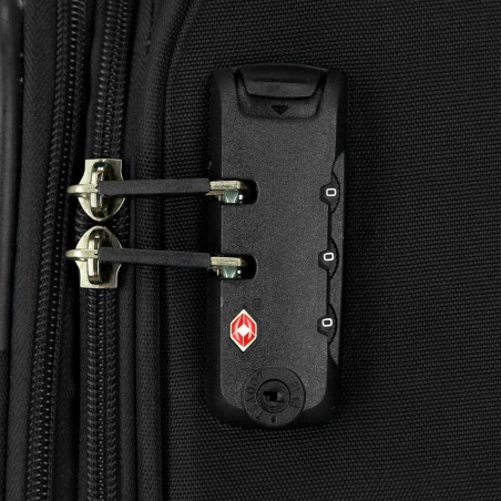 Valise 66cm extensible MOVOM "Atlanta" noir | Bagage soute taille moyenne léger semi-rigide pas cher Valise 66cm extensible MOVOM "Atlanta" noir | Bagage soute taille moyenne léger semi-rigide pas cher