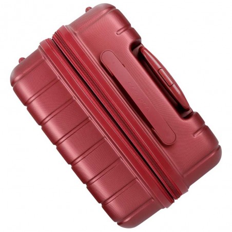 Valise extensible 65cm MOVOM "Wood" rouge | Bagage taille moyenne séjour 1 semaine pas cher Valise extensible 65cm MOVOM "Wood" rouge | Bagage taille moyenne séjour 1 semaine pas cher