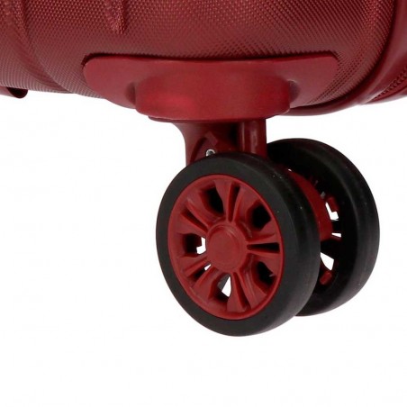Valise extensible 65cm MOVOM "Wood" rouge | Bagage taille moyenne séjour 1 semaine pas cher Valise extensible 65cm MOVOM "Wood" rouge | Bagage taille moyenne séjour 1 semaine pas cher